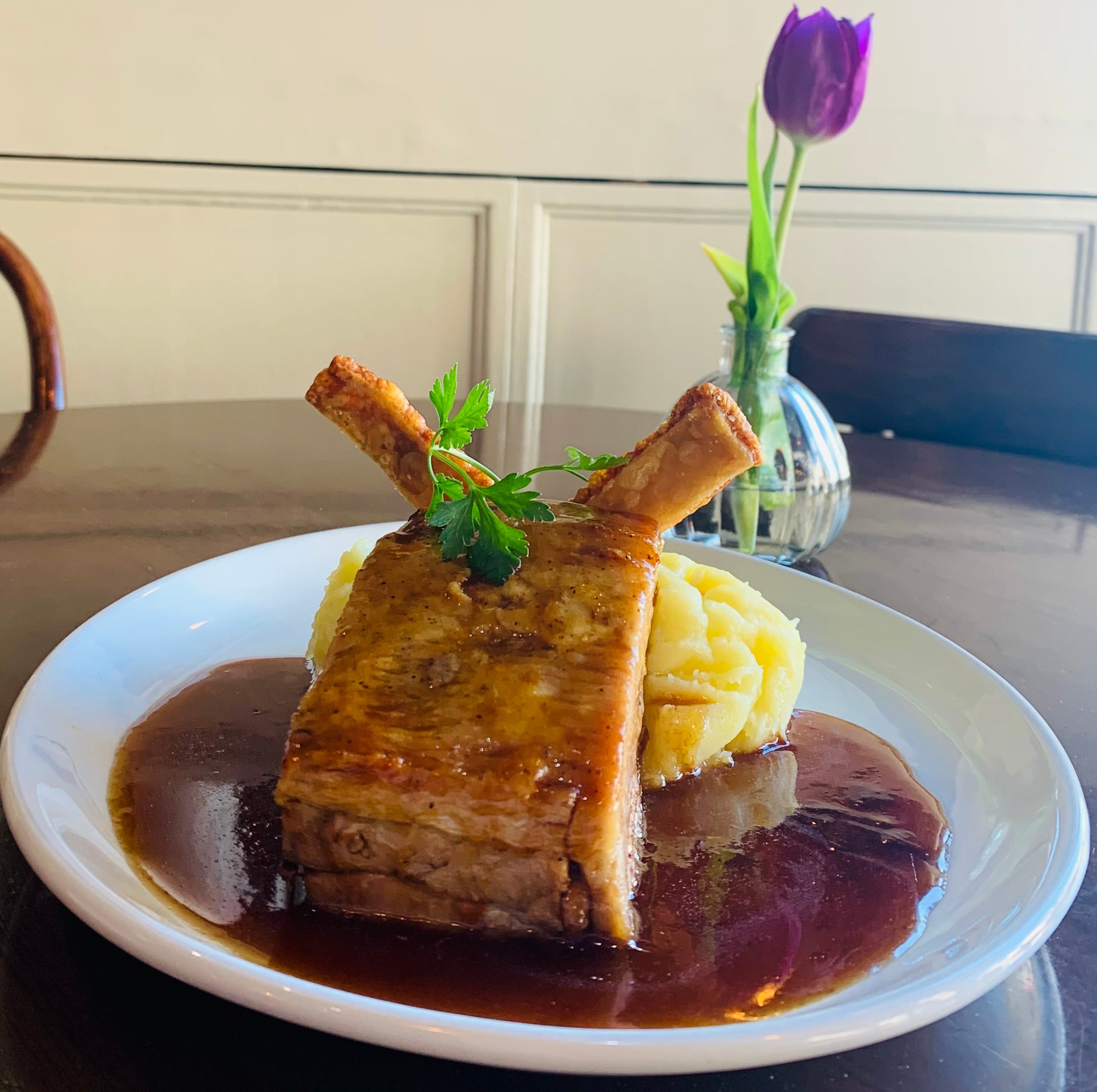 Slow Roasted Pork Belly