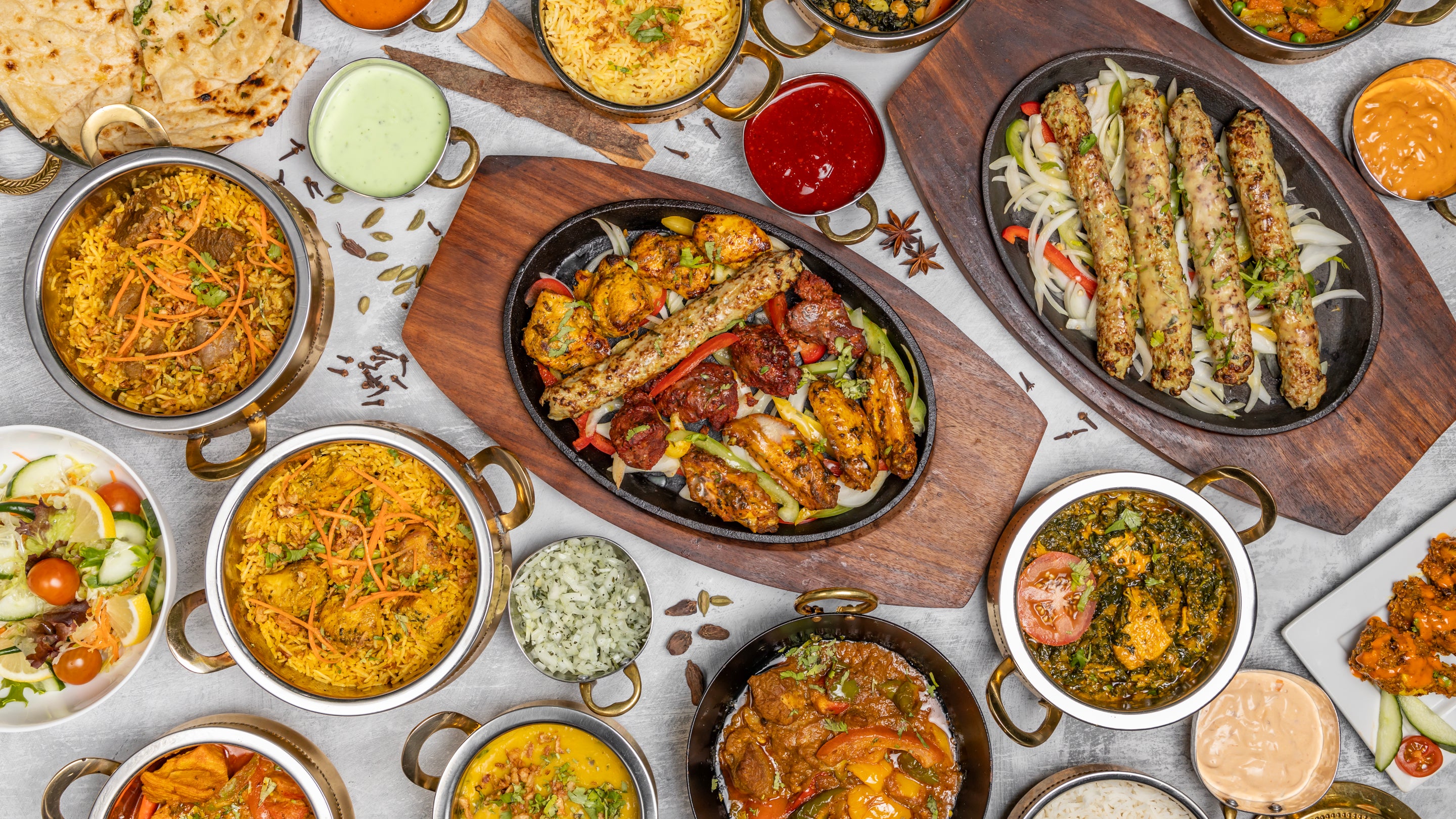 Desi Lounge Handi Cooked
