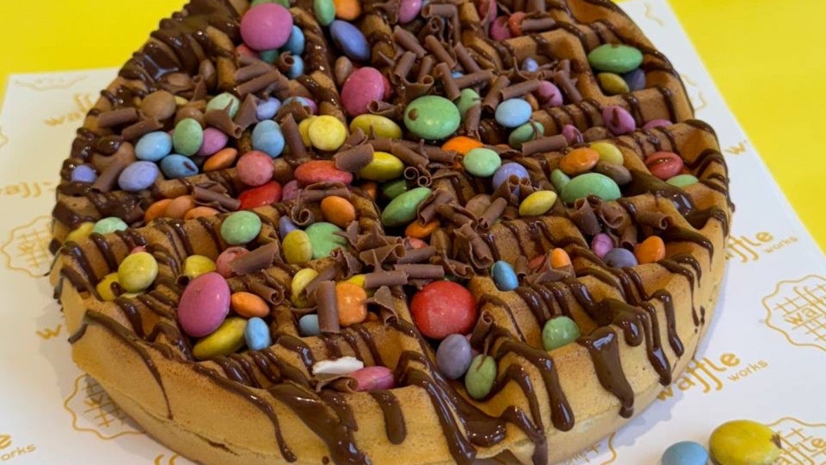 Smarties Belgium Waffle