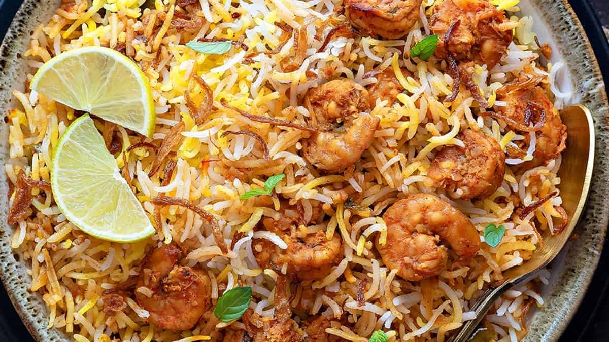 Prawn Biryani