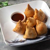 BITE SIZE PUNJABI SAMOSA (6pcs) (V)