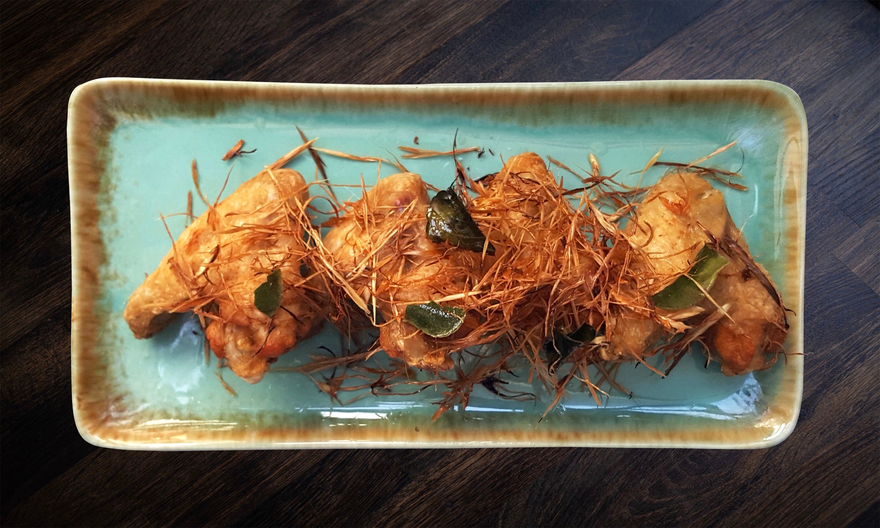 Deep-Fried Chicken Wings