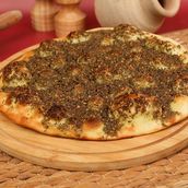 Zaatar Muhammara Manakish