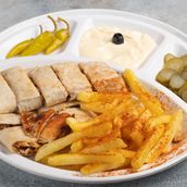Arabic Shawarma Beef Double And Cheese