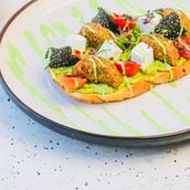 Classic Falafel Toast