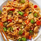 Noodles Pasta With Fresh Chiken