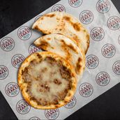 3 Fatayer Kafta & Cheese