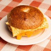 Egg and Cheese Bagel