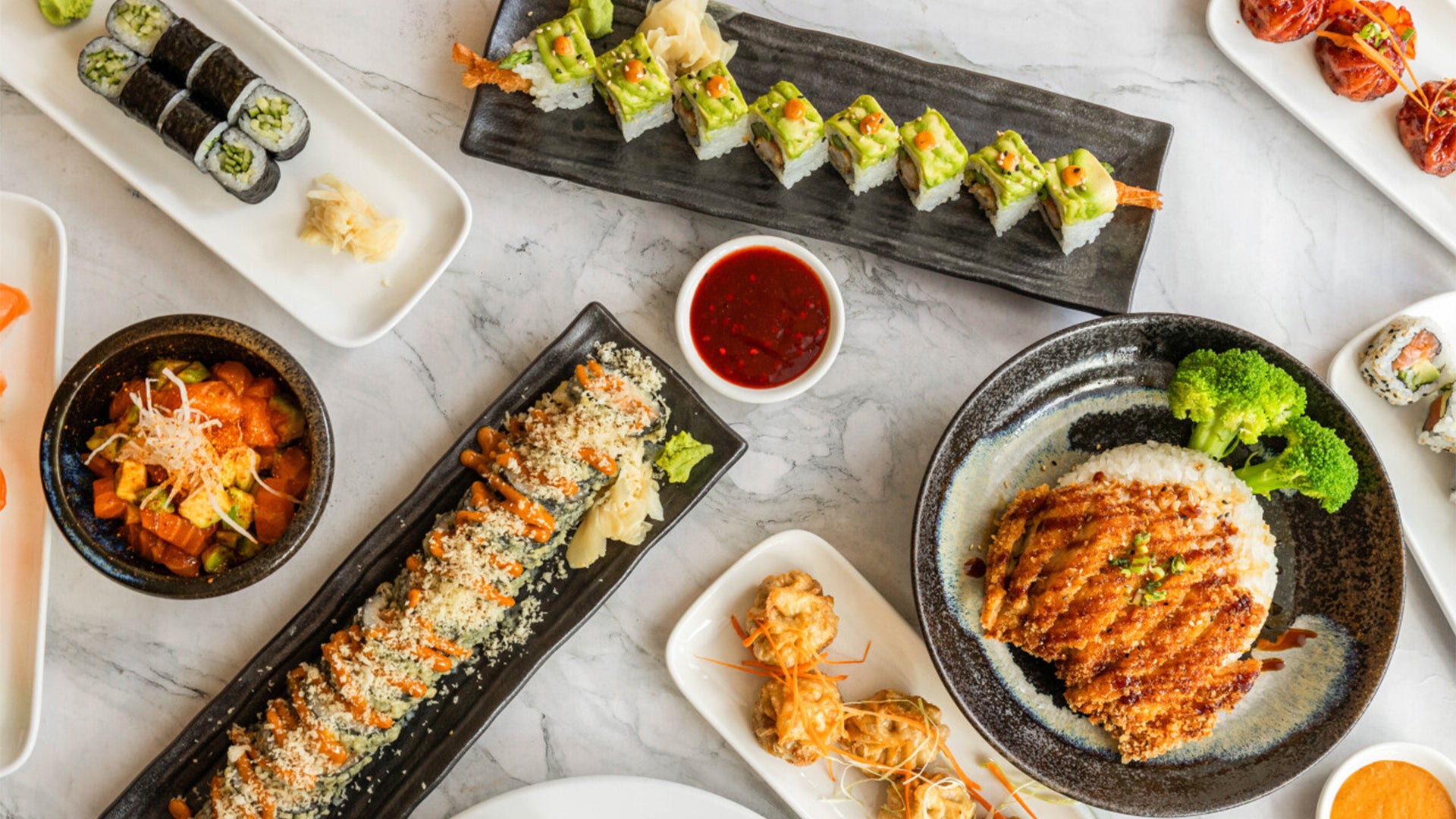 Sushi and Momo Zone