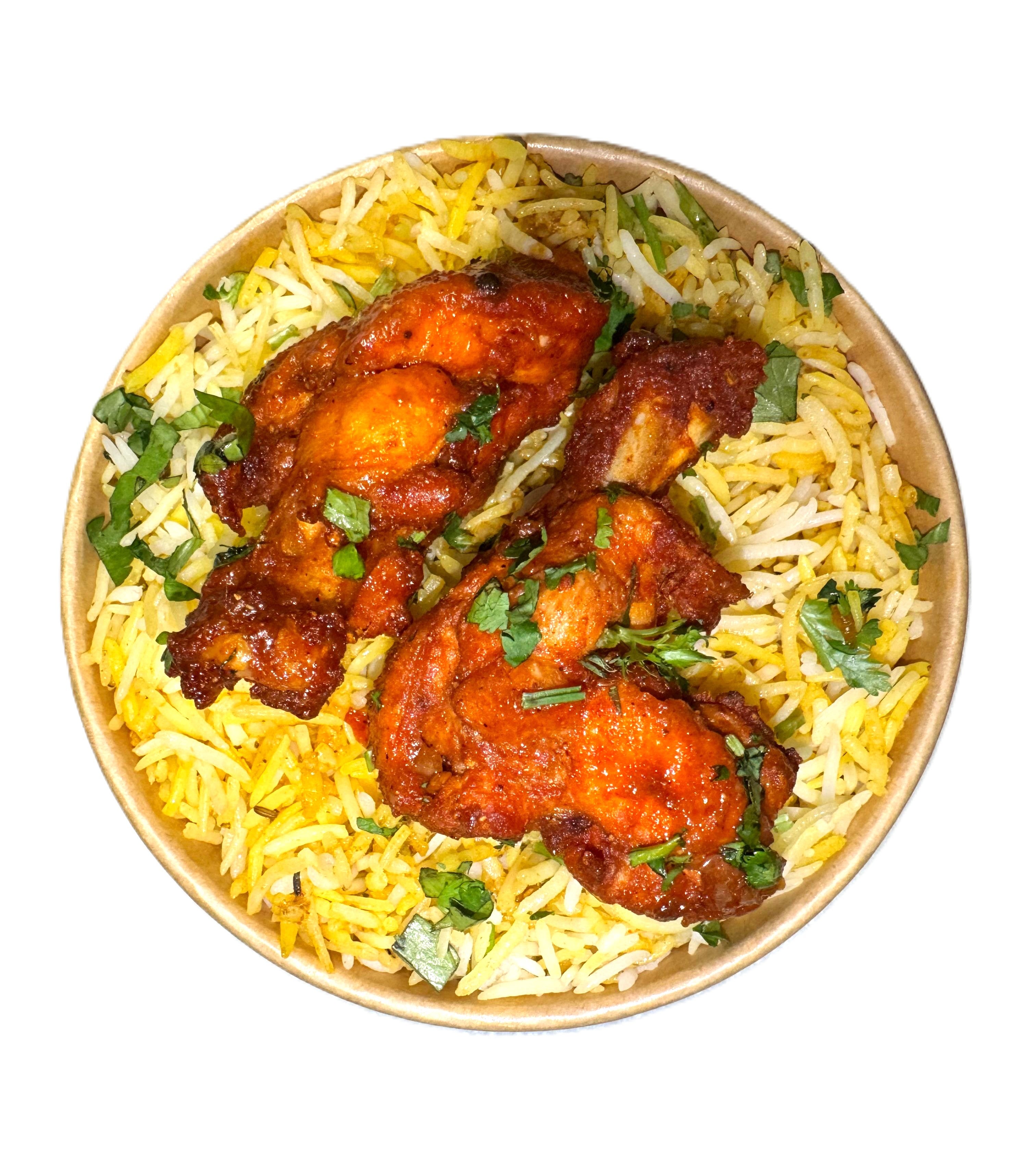 Chicken Lollipop Biryani ����️(halal)