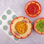 Small Soft Hummus Dish