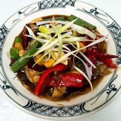 Spicy  Fry Chicken With Szechuan Sauce