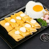 Cheese Omelet Crepe