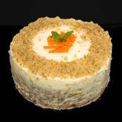 Humble Carrot Cake ( for 2-3 People ) 50% less sugar