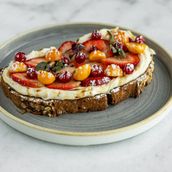 Strawberry Mascarpone Toast