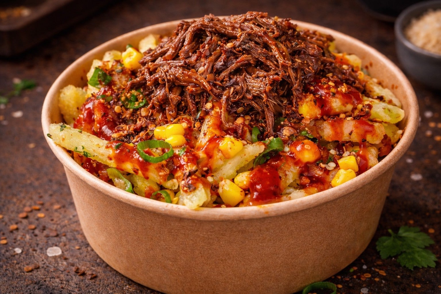 BBQ Pulled Beef Fries
