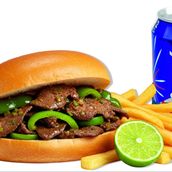 Alexandrian Liver Burger Combo