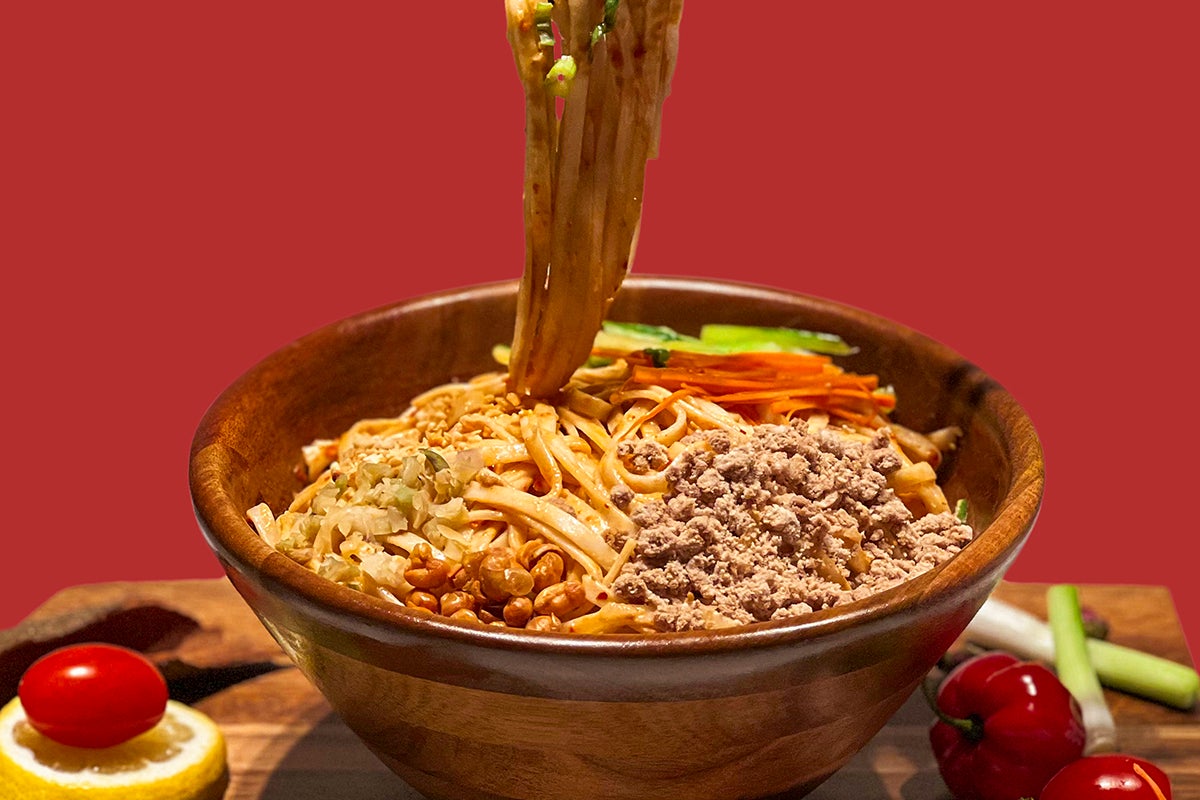 芝麻浓香拌面 Noodles with Sesame Sauce Dressing