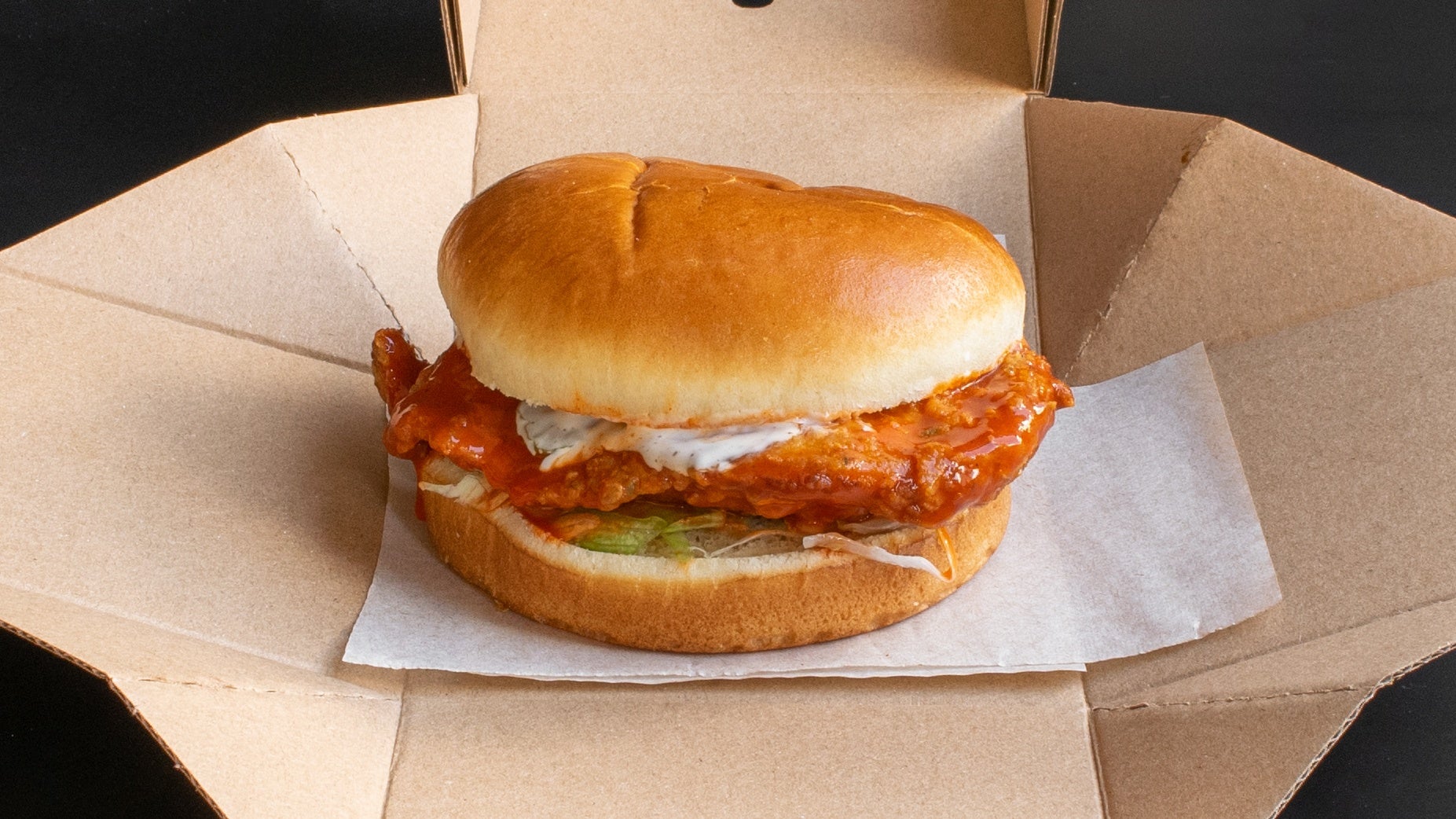 OG Buffalo Fried Chicken Burger