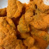 Crispy Chicken Skin With Cheese Flavor