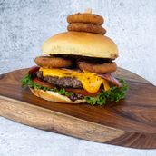 Bacon N’ Rings Beef Burger