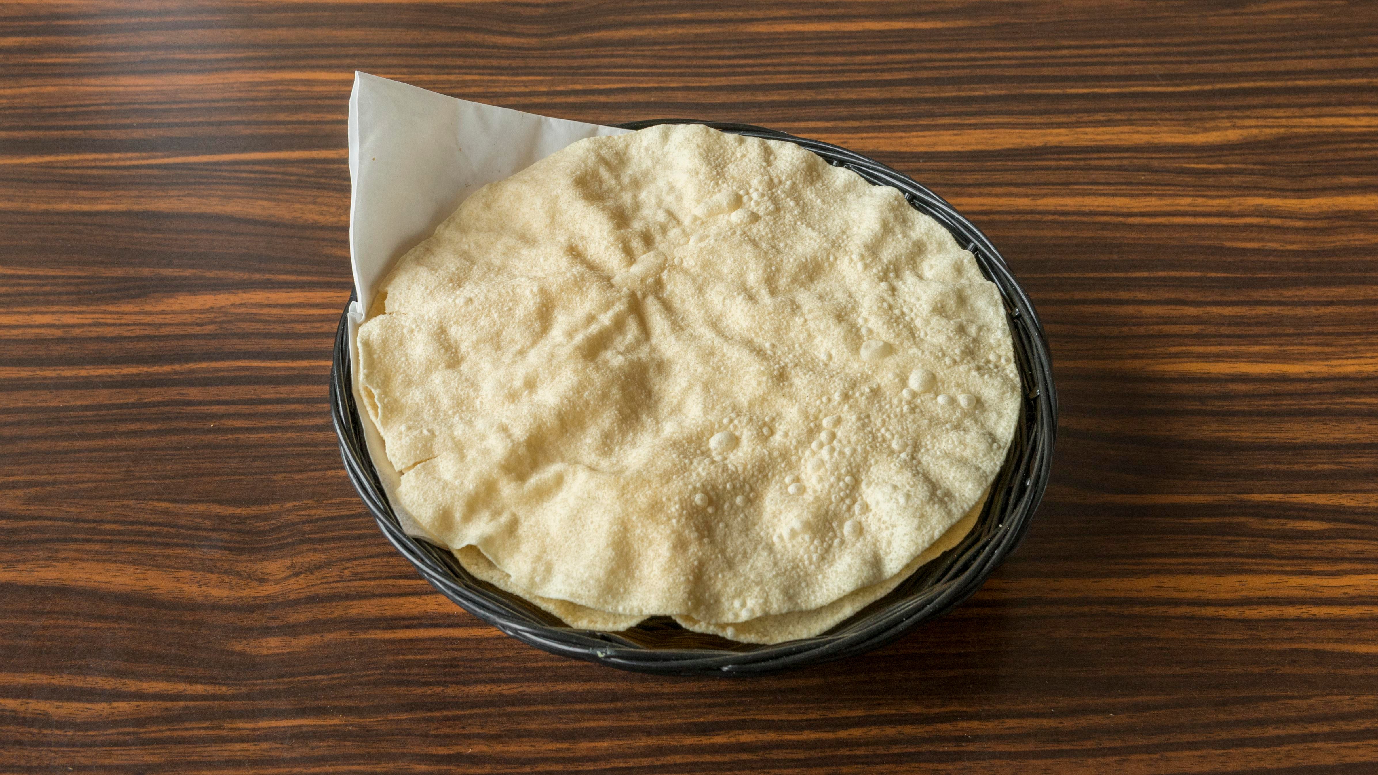 Plain Poppadum