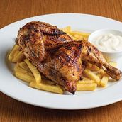 Half Grilled Chicken