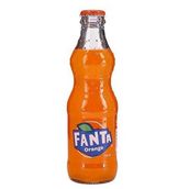 Fanta Orange Bottle