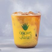 cold Zafran Latte