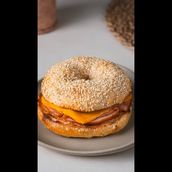 Turkey & Cheese Bagel