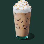 12oz Cold Cream Brulee Latte