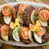 Bite Size Chapli Kabab (8 pcs)