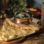 PALAK PANEER + BUTTER NAAN