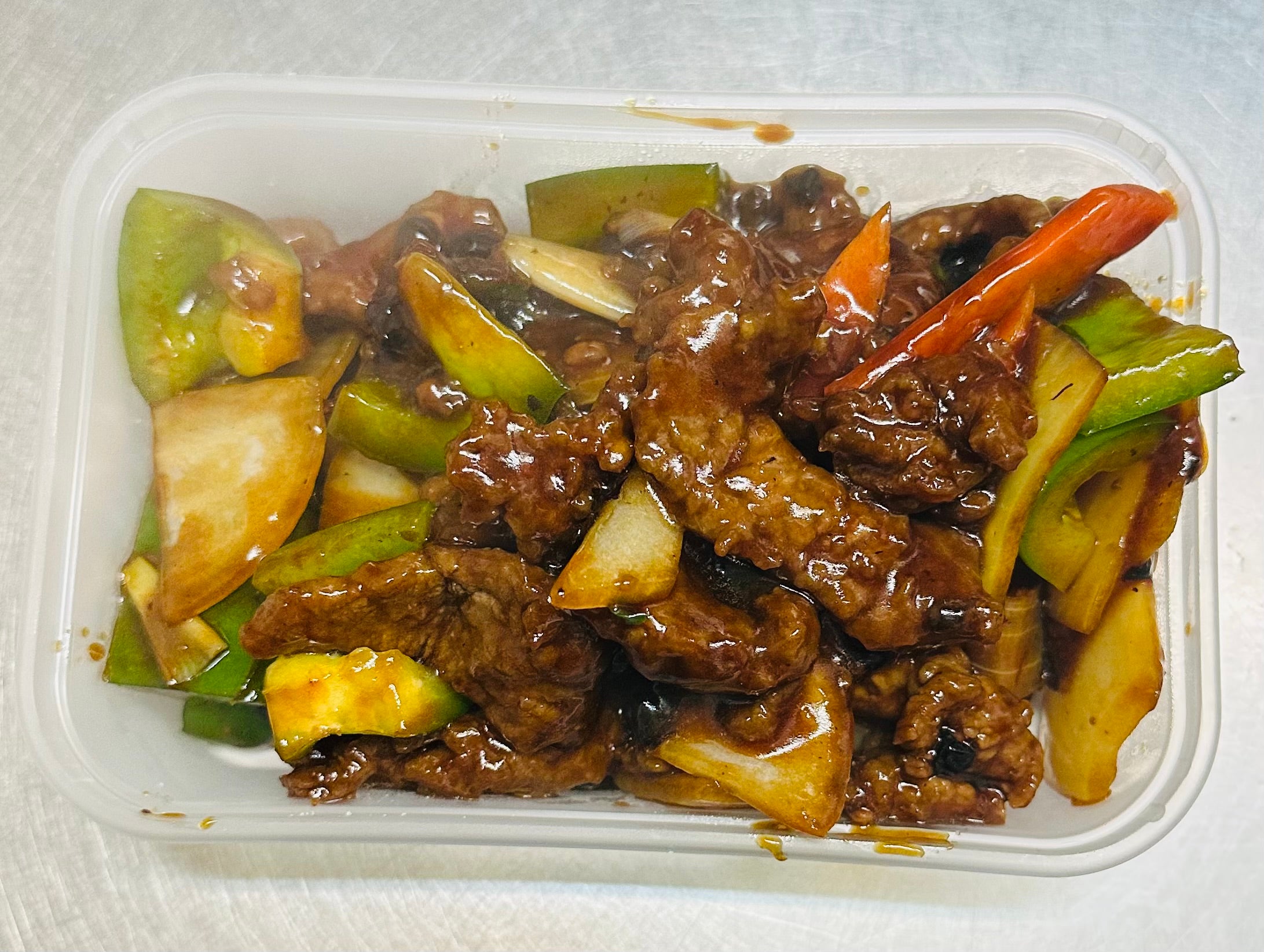 Beef with Green Pepper and Black Bean