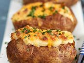 Corny baked potatoes