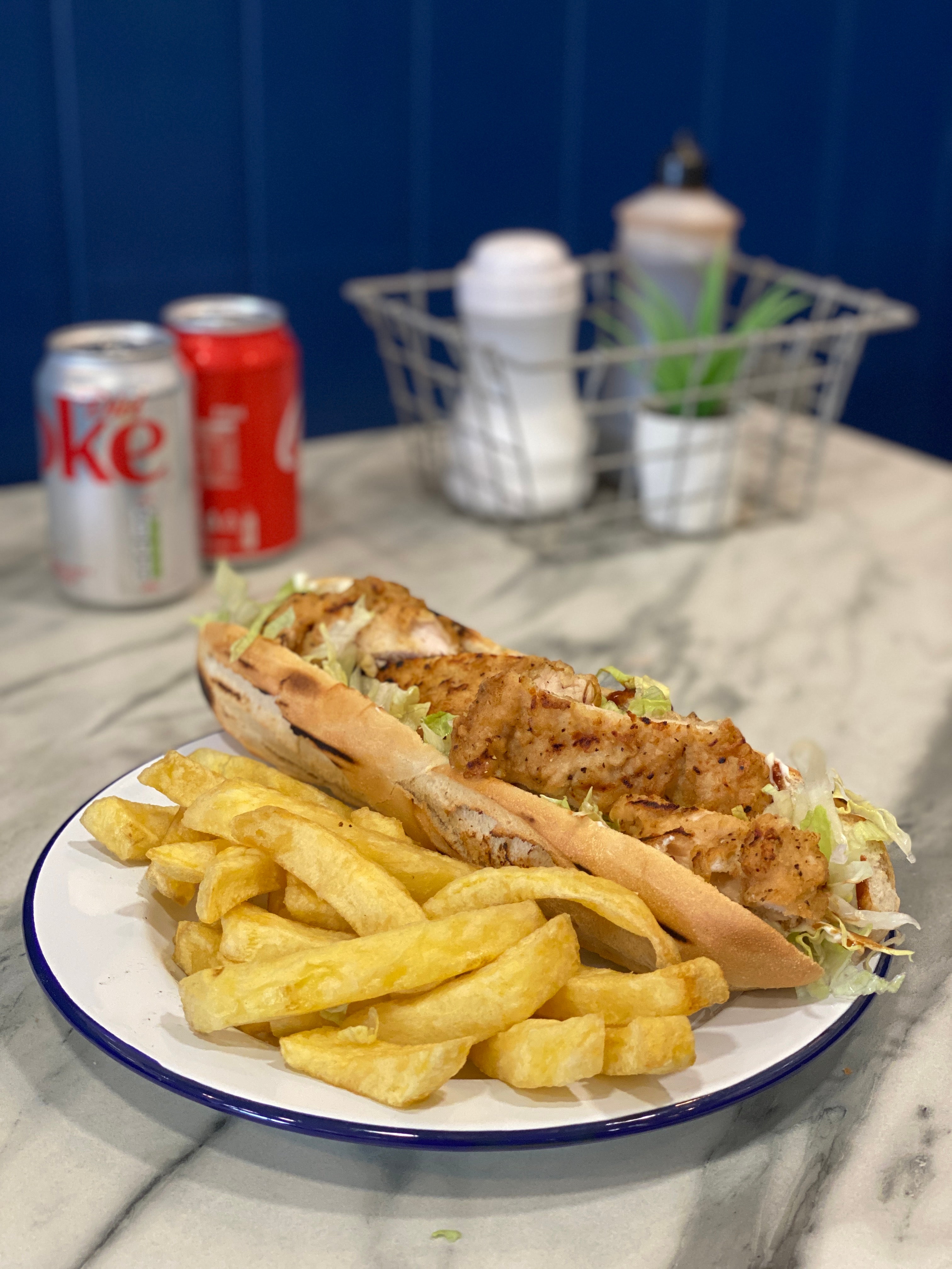 Hot Chicken Baguette