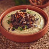 Hummus With Meat