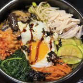Bibimbap chicken