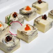 水墨红薯慕斯 Sweet Potato Mousse Cake