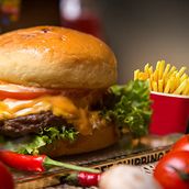 Classic Meat Burger Meal