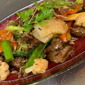 Neua Pad Nam Man Hoi (Stir Fried Beef)