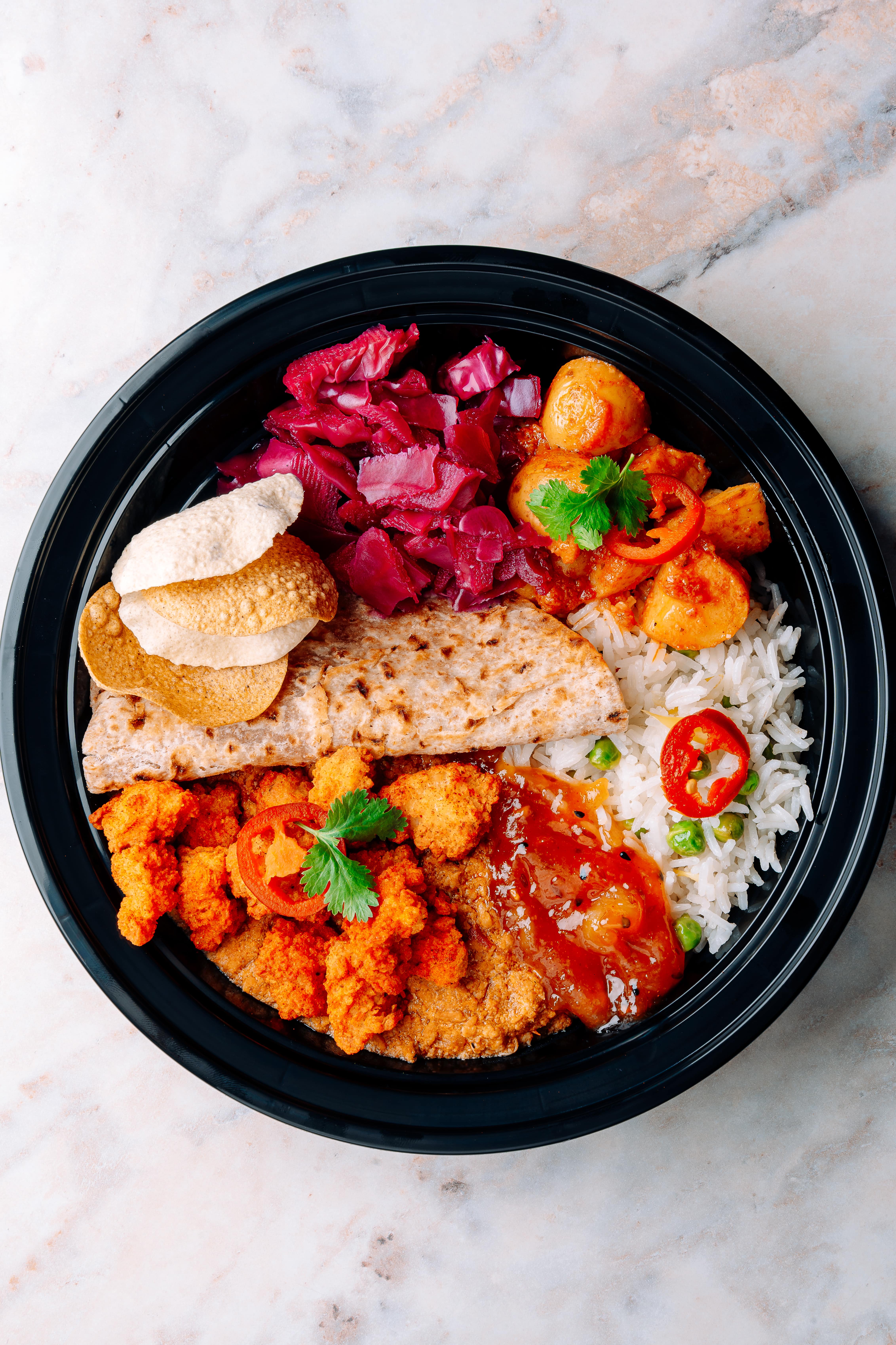 Chicken Keema Bowl