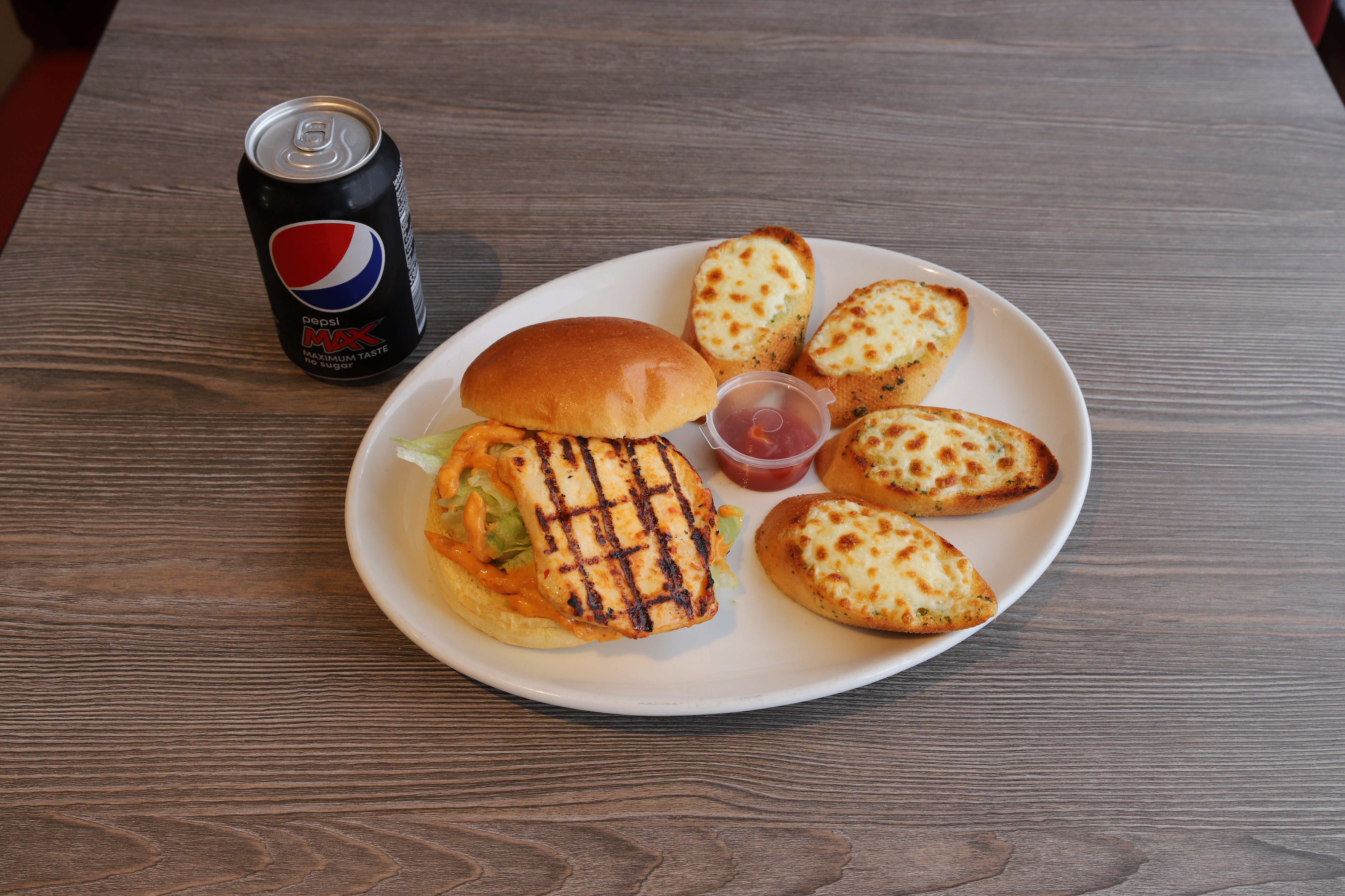 Flavour Grilled Breast Burger Meal