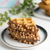 Caramel Crunch Waffle