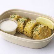 Pure Mix Corn with Creamy Sauce & Lemon