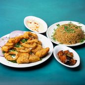 Fried Mixed Seafood Meal