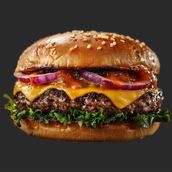 Classic beef burger