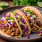 Sisig Chicken tacos