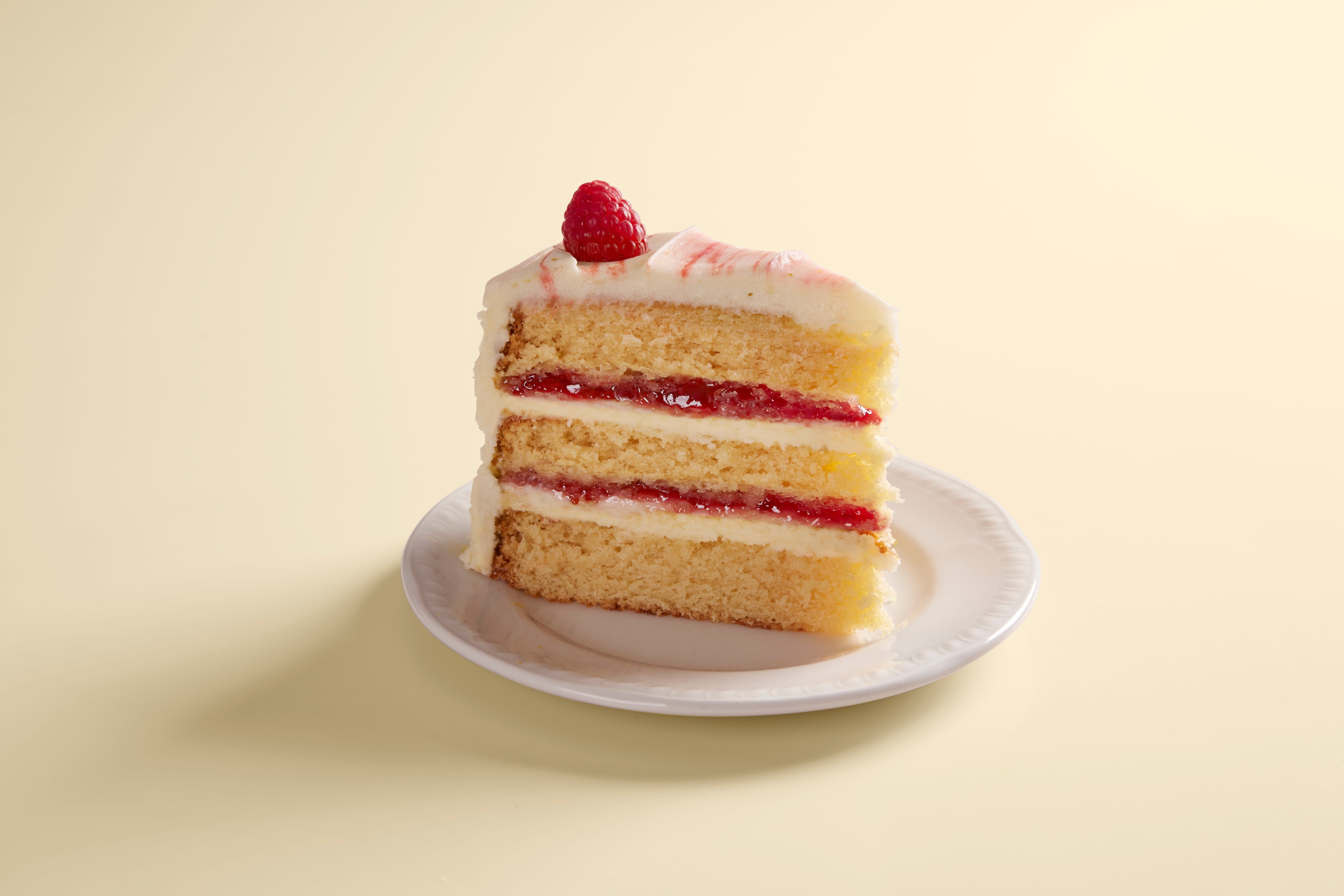 Lemon Raspberry Slice