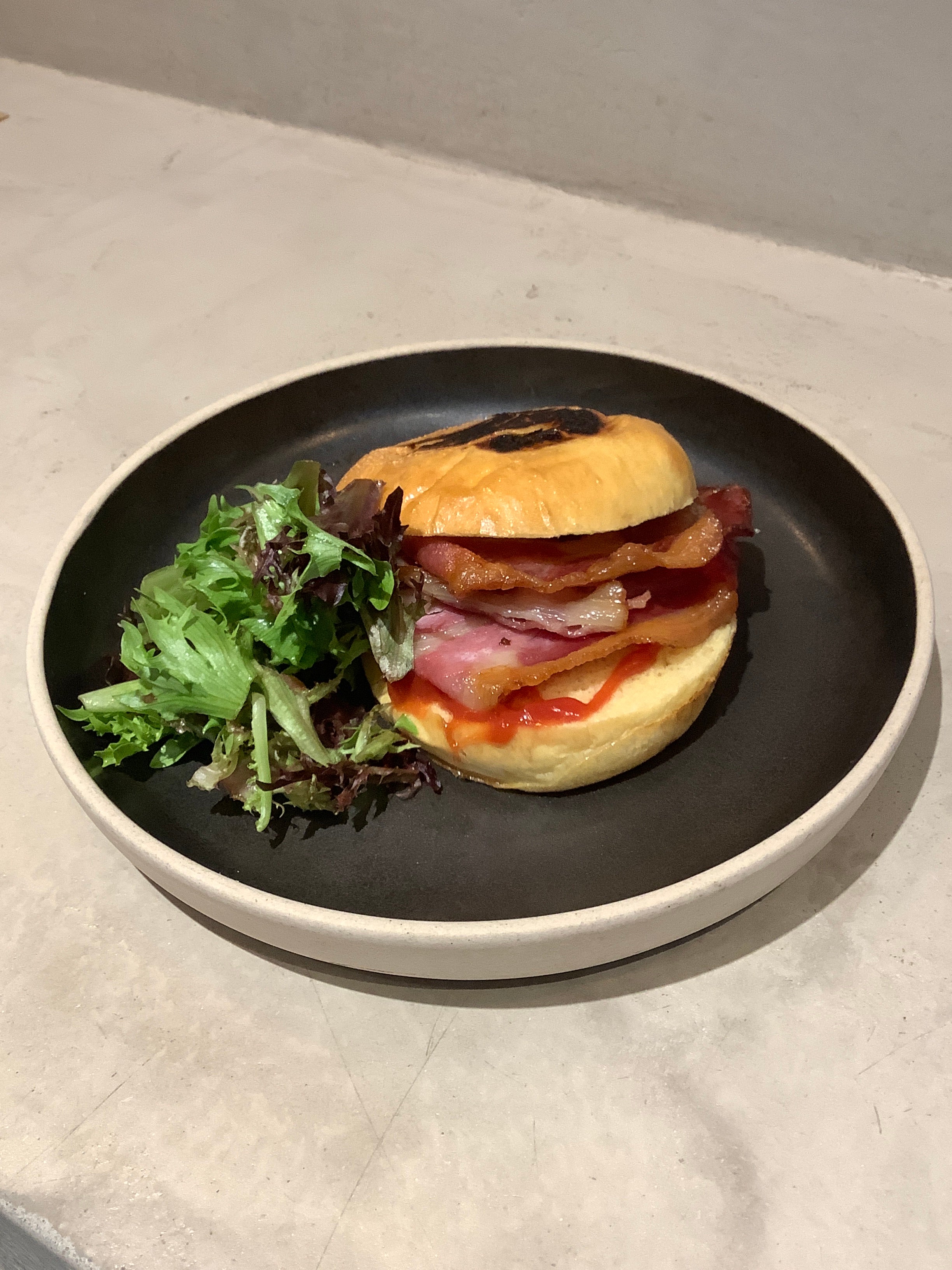 Bacon Brioche
